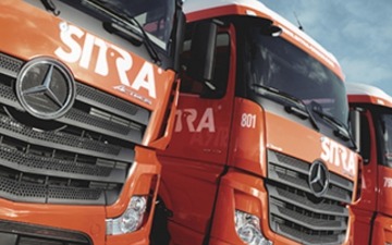 Transport TV colours orange with SITRA