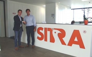 Бургомистр посещает предприятие SITRA в Ипере