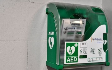 AED device on our workfloor