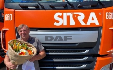 Patrick in dienst